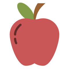 apple flat icon