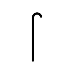 Crutches Symbol Icon