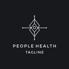 People Care Logo vector Template