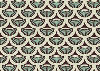 flower pattern vector, repeating linear petal of flower, monochrome stylish