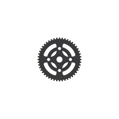 Bicycle cogwheel illustration
