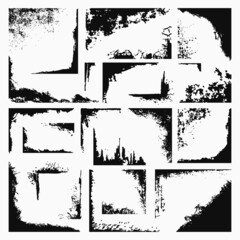 Grunge Corner Vector Collection © PremiumGraphicDesign
