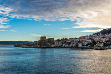 Kilitbahir view from sea. Kilitbahir is start point of Gallipoli National park.