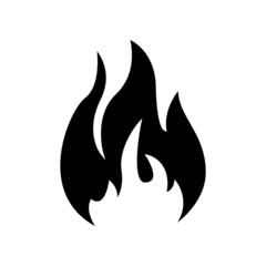 Fire icon vector set. flames illustration sign collection. light sign or symbol.