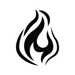 Fire icon vector set. flames illustration sign collection. light sign or symbol.
