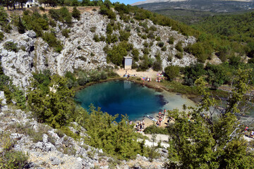The source of the river Cetina!