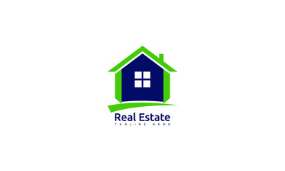 House Home Real Estate Logo Vector Template
