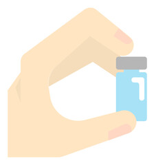 vaccine flat icon