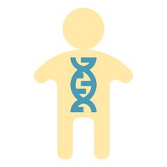 genome flat icon