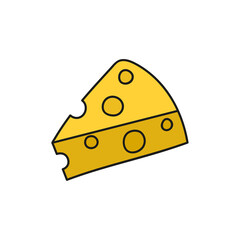 Vector icon cheese.