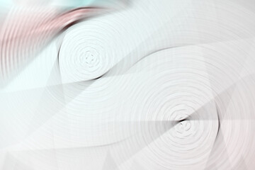 Fototapeta na wymiar Abstract futuristic background with twirls effect.