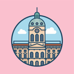 World famous building - Charlottenburg Palace