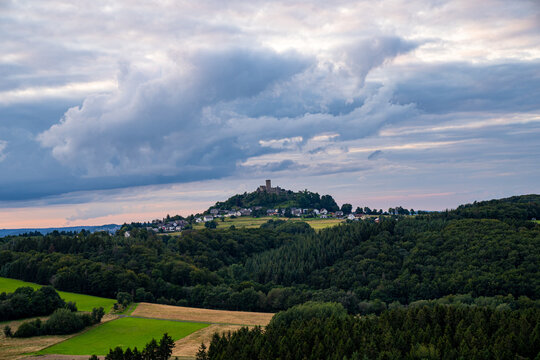 N&uuml;rburg Luftbild Panorama Luftaufnahme