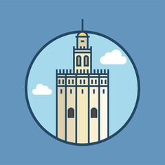 Obraz premium World famous building - Seville