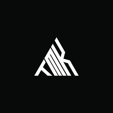 TMK letter logo creative design. TMK unique design


