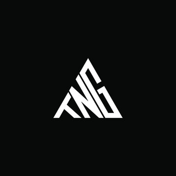 TNG letter logo creative design. TNG unique design
