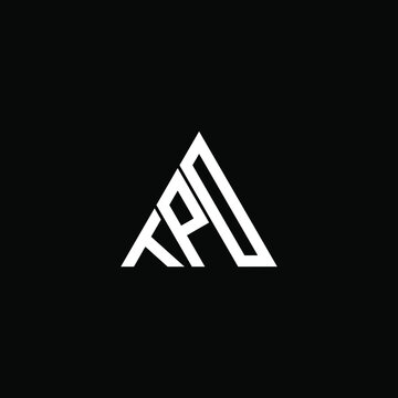 TPD letter logo creative design. TPD unique design