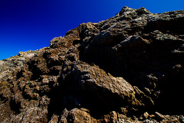 rocks in the mountains
