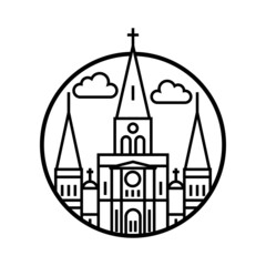 World famous building - New Orleans