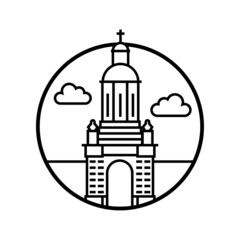 World famous building - Courtyard Trinity College