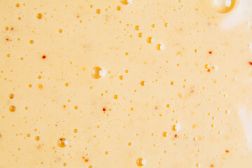 Closeup texture of the face and body product. Texture background and selfcare trend