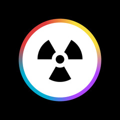 Fototapeta premium Radiation - Sticker