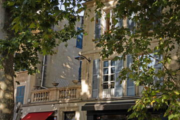 façade de maison du sud de la France