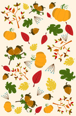 Autumn colorful background for every use. Thank you for support.