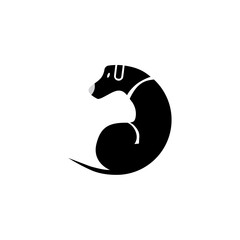 dog logo illustration vector design