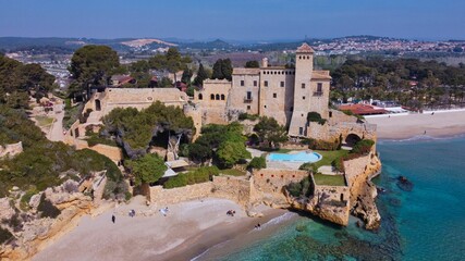 Obraz premium Castillo de Tamarit Altafulla Catalunya Spain