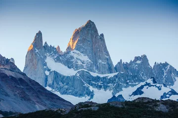 Wall murals Fitz Roy Majestic Fitz Roy Moutain, Patagonia, El Chalten, Argentina