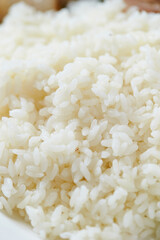 white rice in a bowl