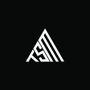 TSM letter logo creative design. TSM unique design
