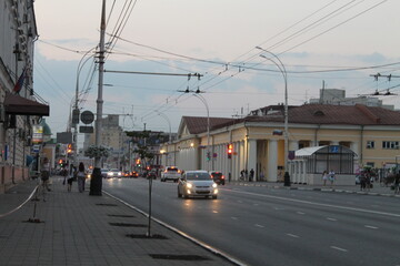traffic in the city