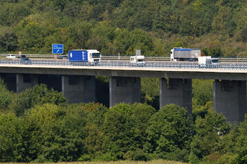 Obraz premium autobahnverkehr