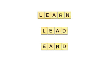 Abbreviations LLE- phrase from wooden blocks with letters, meaningful statements concept, word from wooden blocks with letters, LLE concept, on white background.