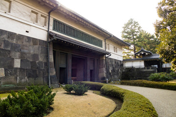 Hirakawa Mon Gate of the Edo Castle in Tokyo