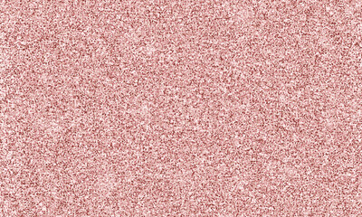 Seamless pink sequins texture isolated on rose gold background. Sparkling rose gold confetti decoration design.