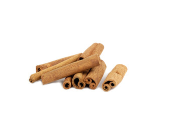 cinnamon sticks isolated