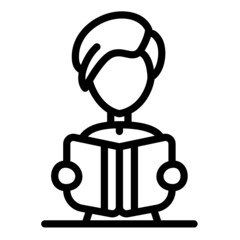 Teacher Reading icon
