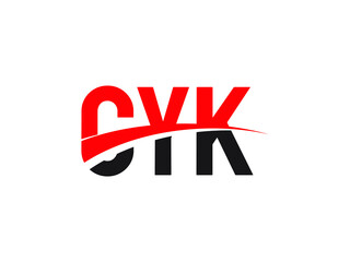 CYK Letter Initial Logo Design Vector Illustration