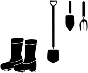 家庭菜園と畑に便利な道具「シルエット」