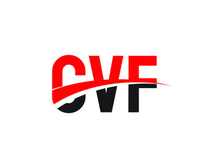 CVF Letter Initial Logo Design Vector Illustration