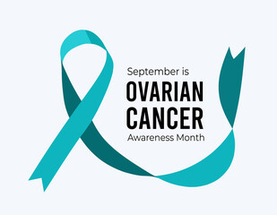 Ovarian Cancer Awareness Month. Vector illustration