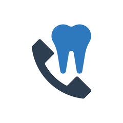 Dental Care Phone Call Icon