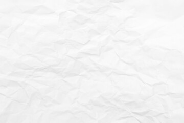 Grunge wrinkled white color paper textured background