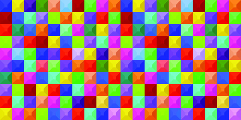 Colorful geometric
background. Mosaic tiles. Vector illustration. 
