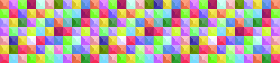 Colorful geometric
background. Mosaic tiles. Vector illustration. 