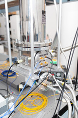 Single photon detector at scientific laboratory without people.