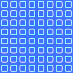 Geometric vector pattern with Aquamarine and blue colors. abstract ornament for wallpapers and backgrounds.